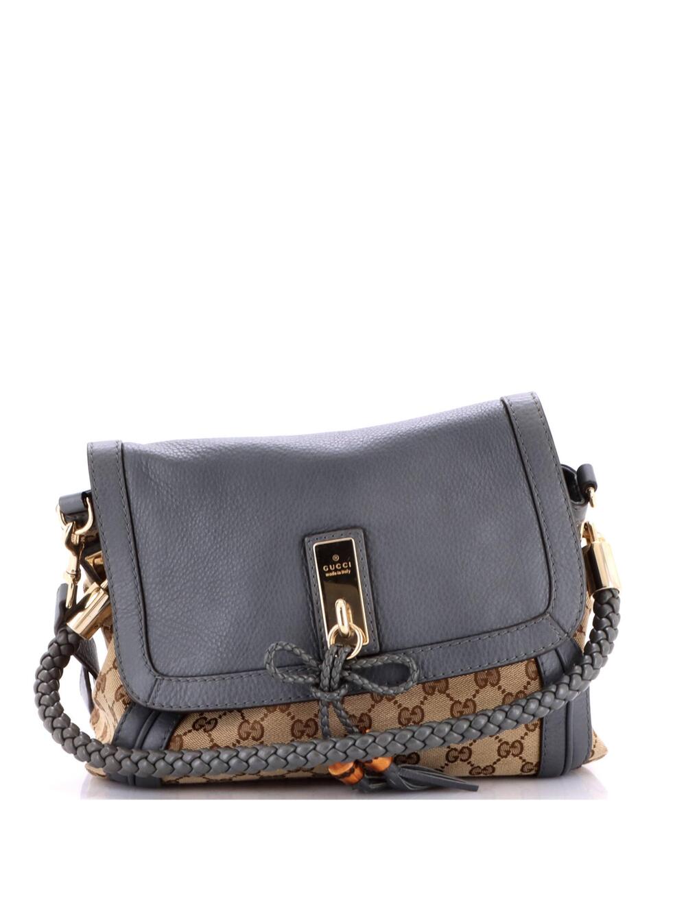 Gucci Bella Flap Shoulder Bag Gg Canvas #364191G76B